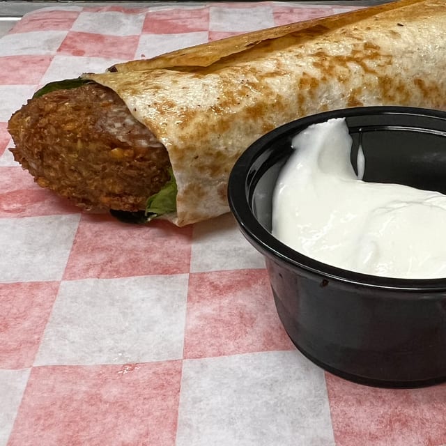 Falafel Wrap.